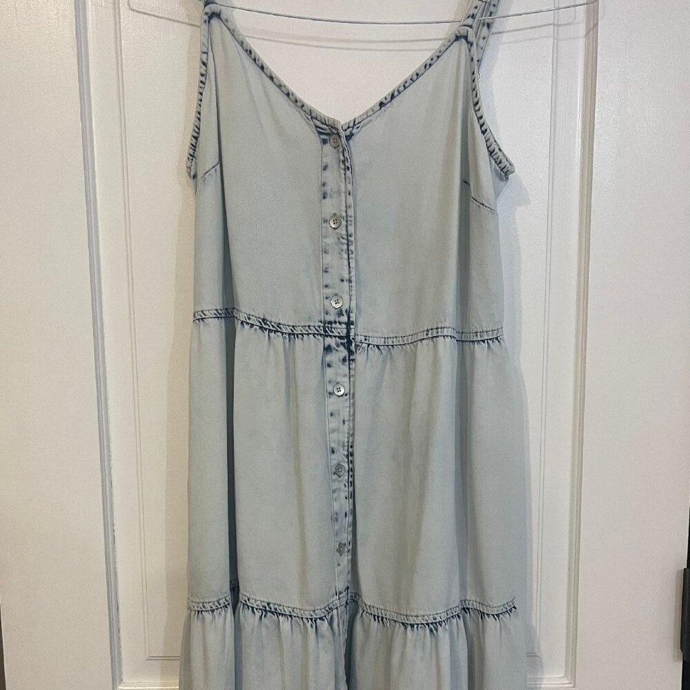 Gap size small baby doll denim dress size small